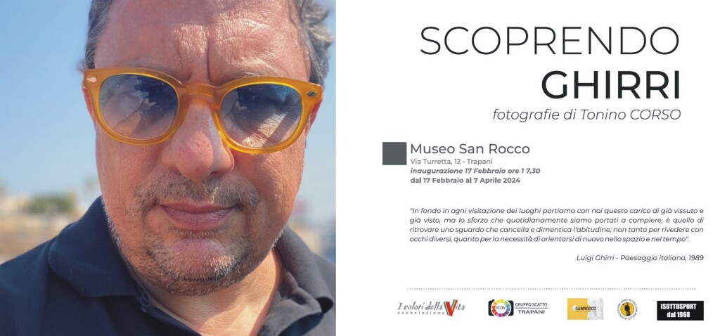 Tonino Corso e locandina San Roco 2